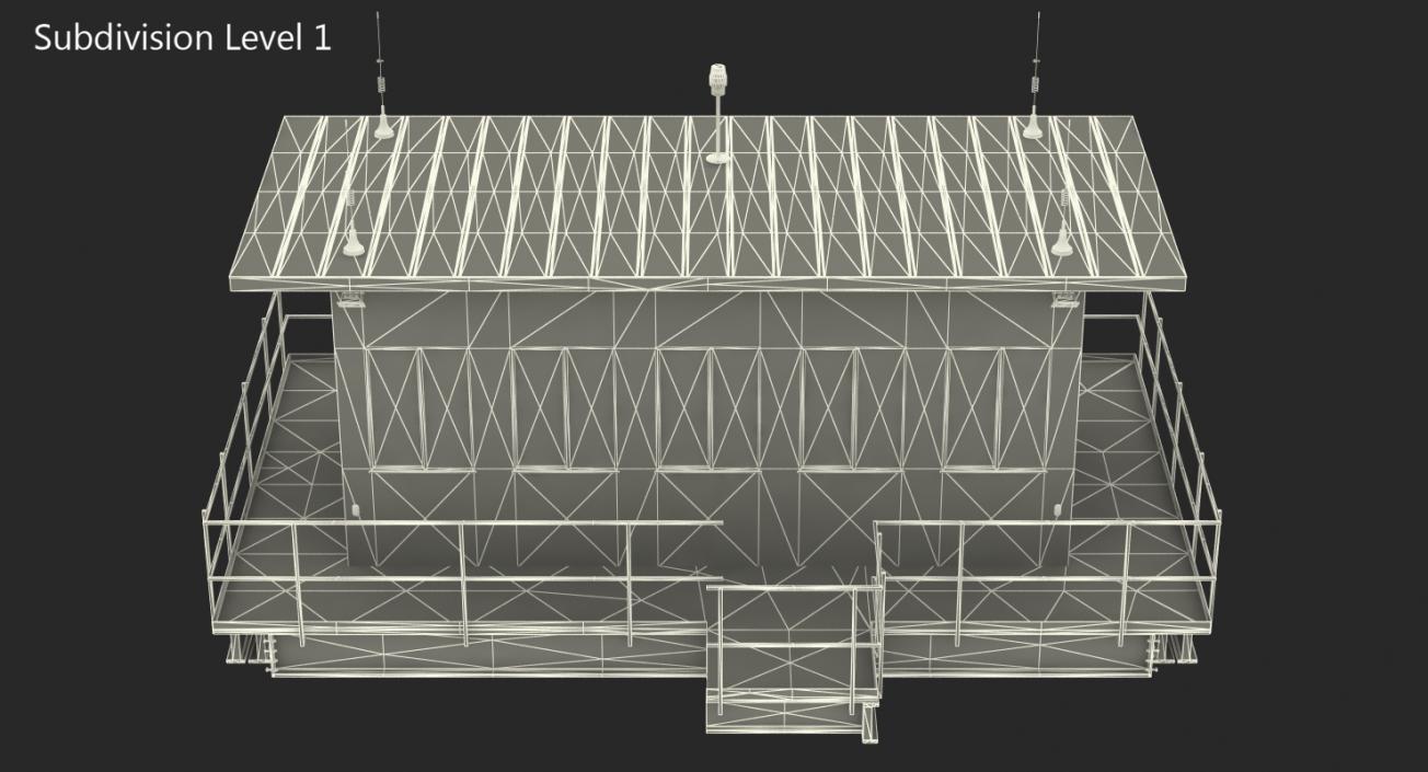 Watchman Cabin 3D model