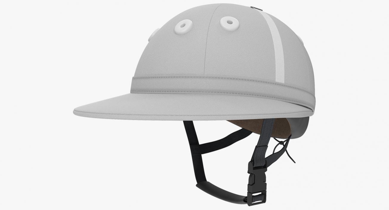 Polo Helmet White 3D