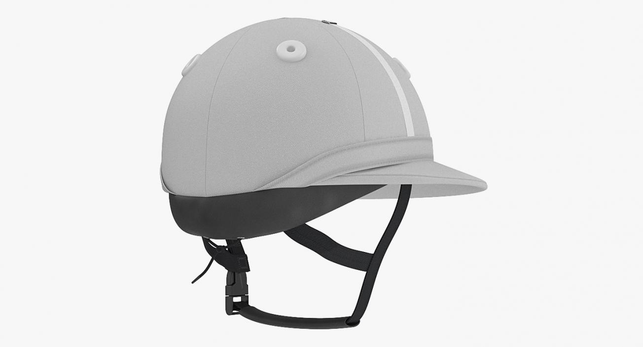 Polo Helmet White 3D