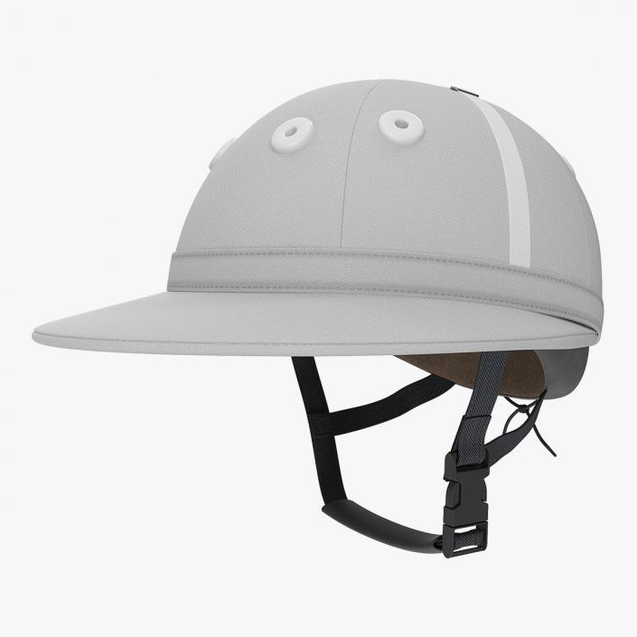 Polo Helmet White 3D