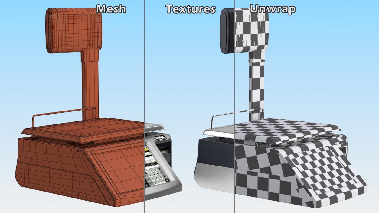 Self Service Scales Collection 2 3D