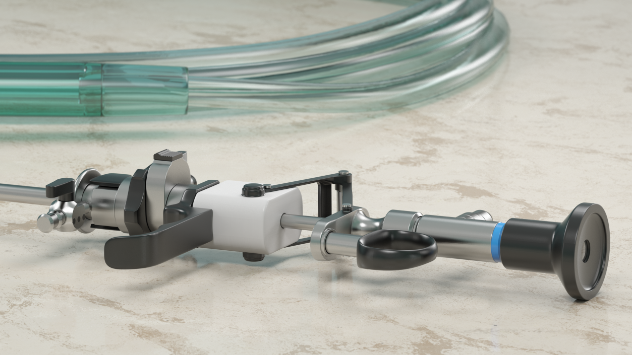 Resectoscope with Roller Electrode 3D model