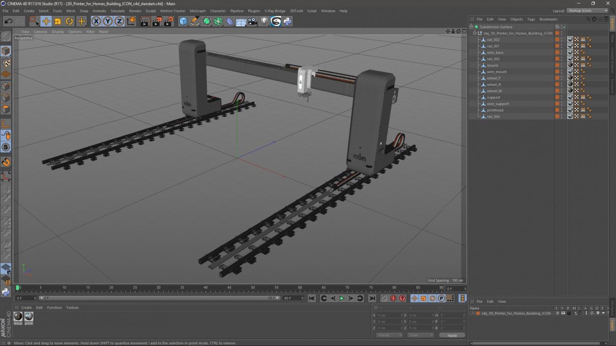 3D Printer for Homes Building ICON