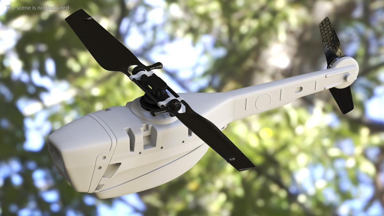 Nano Helicopter UAV 3D model