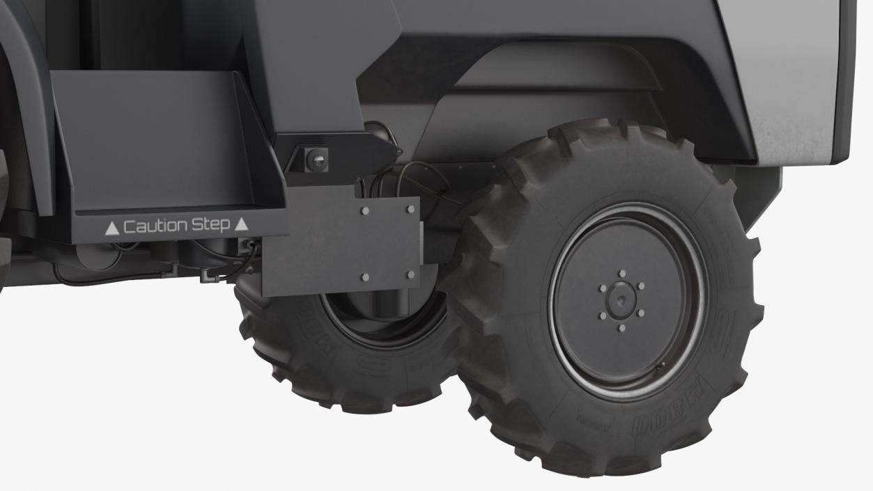 3D model Self Driving Electric Tractor Dusty