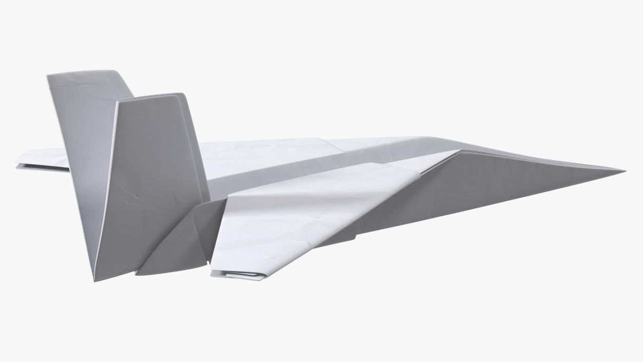 Origami Paper Airplane 2 3D model