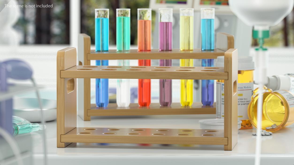 Test Tube Rack 3D model