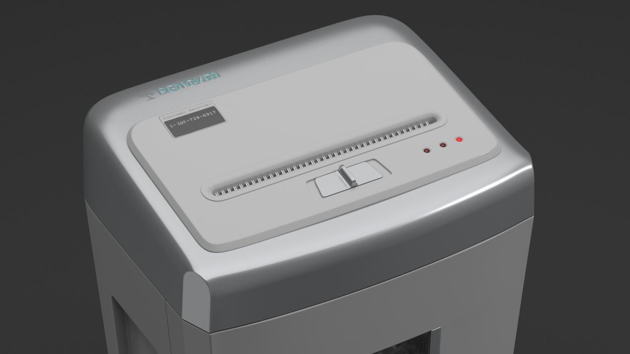 Paper Shredder 3D model