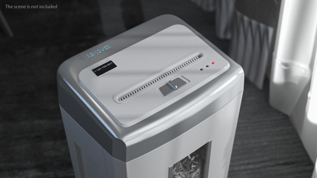 Paper Shredder 3D model