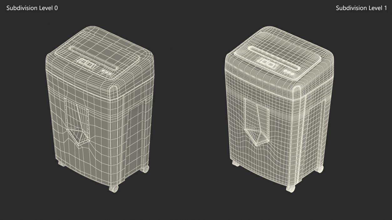 Paper Shredder 3D model