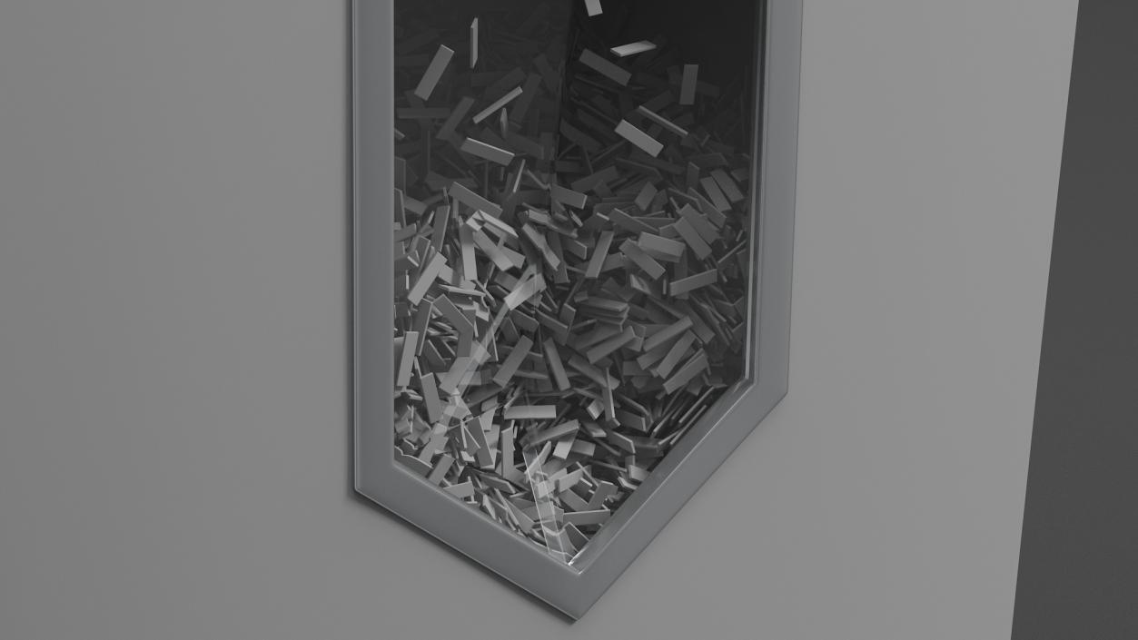 Paper Shredder 3D model