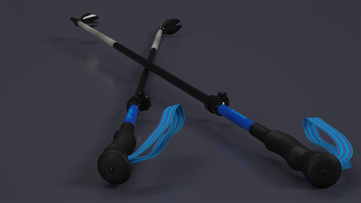 3D Adjustable Trekking Poles with Ergonomic Grips