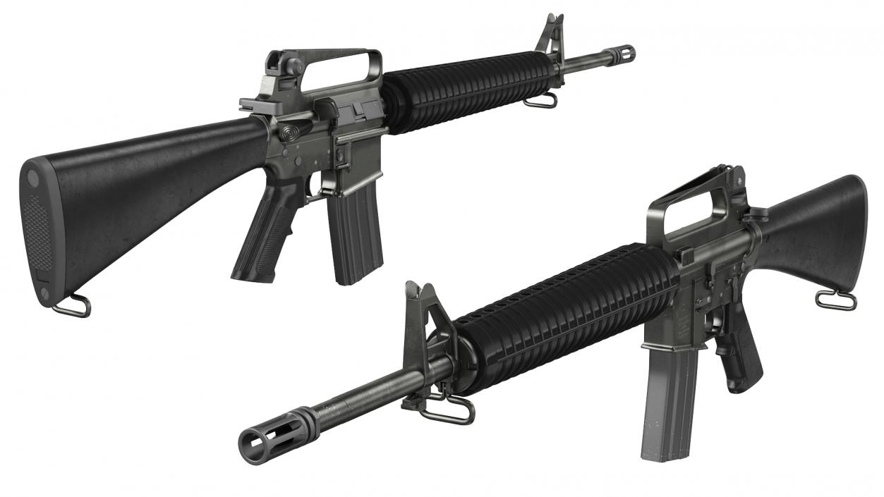 M16 Rifle 3D model