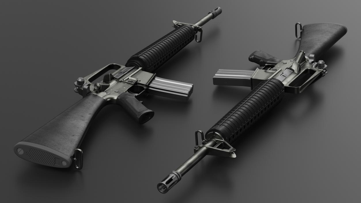 M16 Rifle 3D model