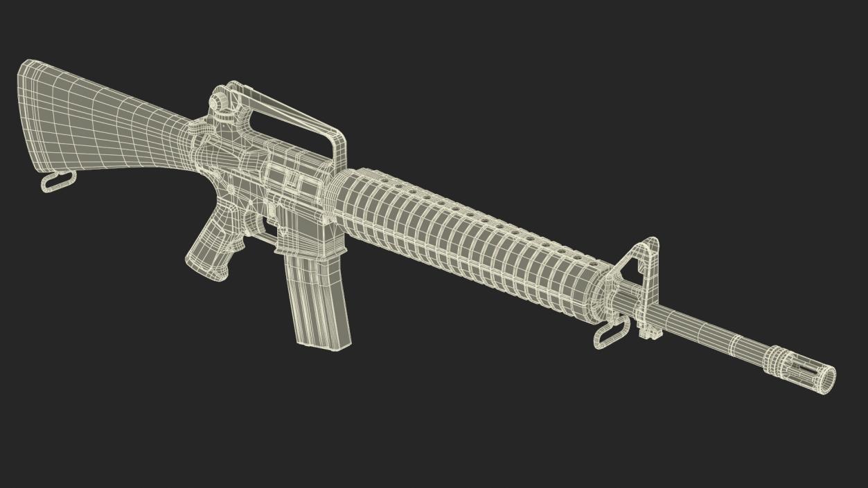 M16 Rifle 3D model