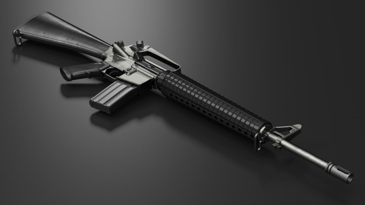 M16 Rifle 3D model