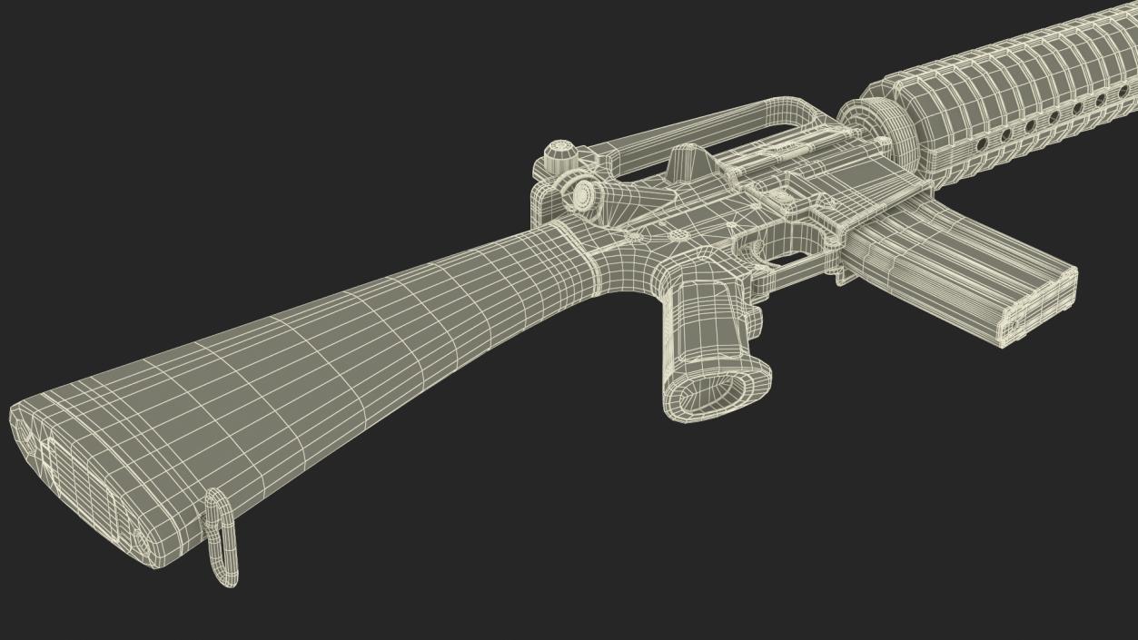 M16 Rifle 3D model