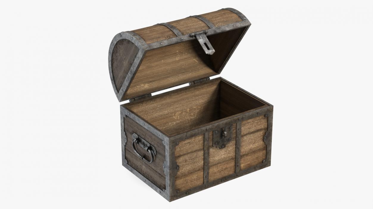 3D model Antique Wooden Chest