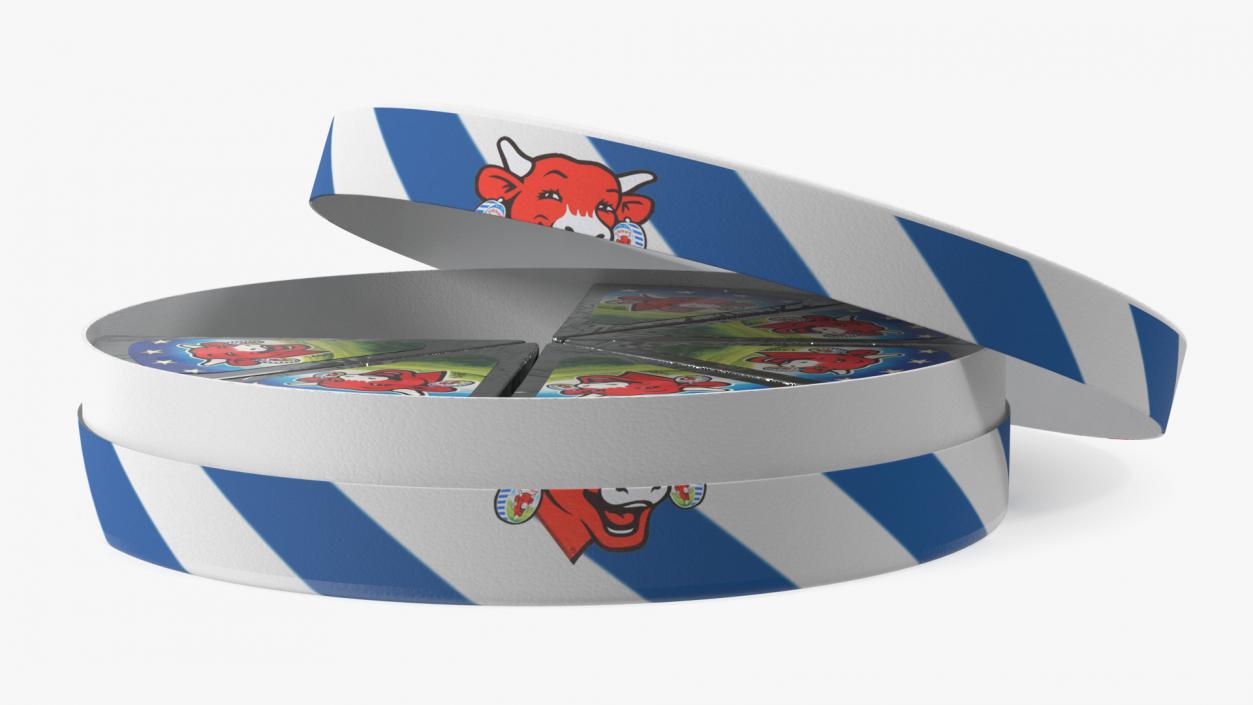 Laughing Cow Creamy Cheese Triangles Package 3D model