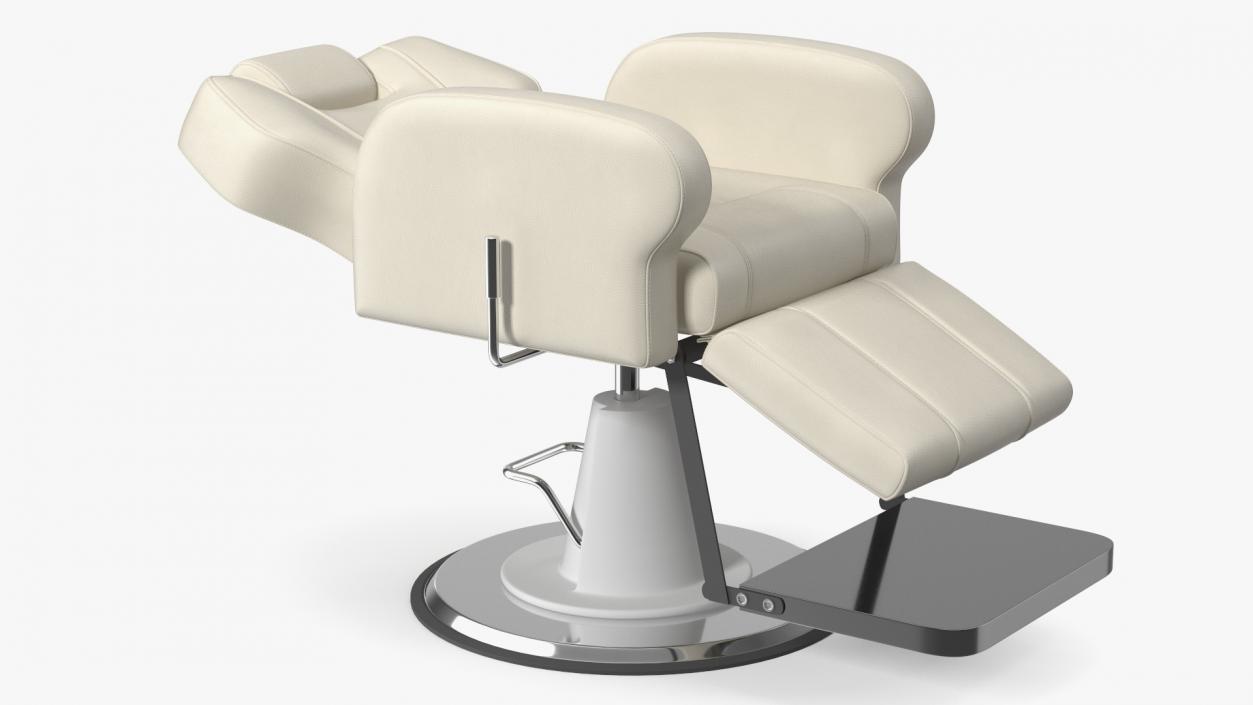 Beauty Salon Chair White 3D model