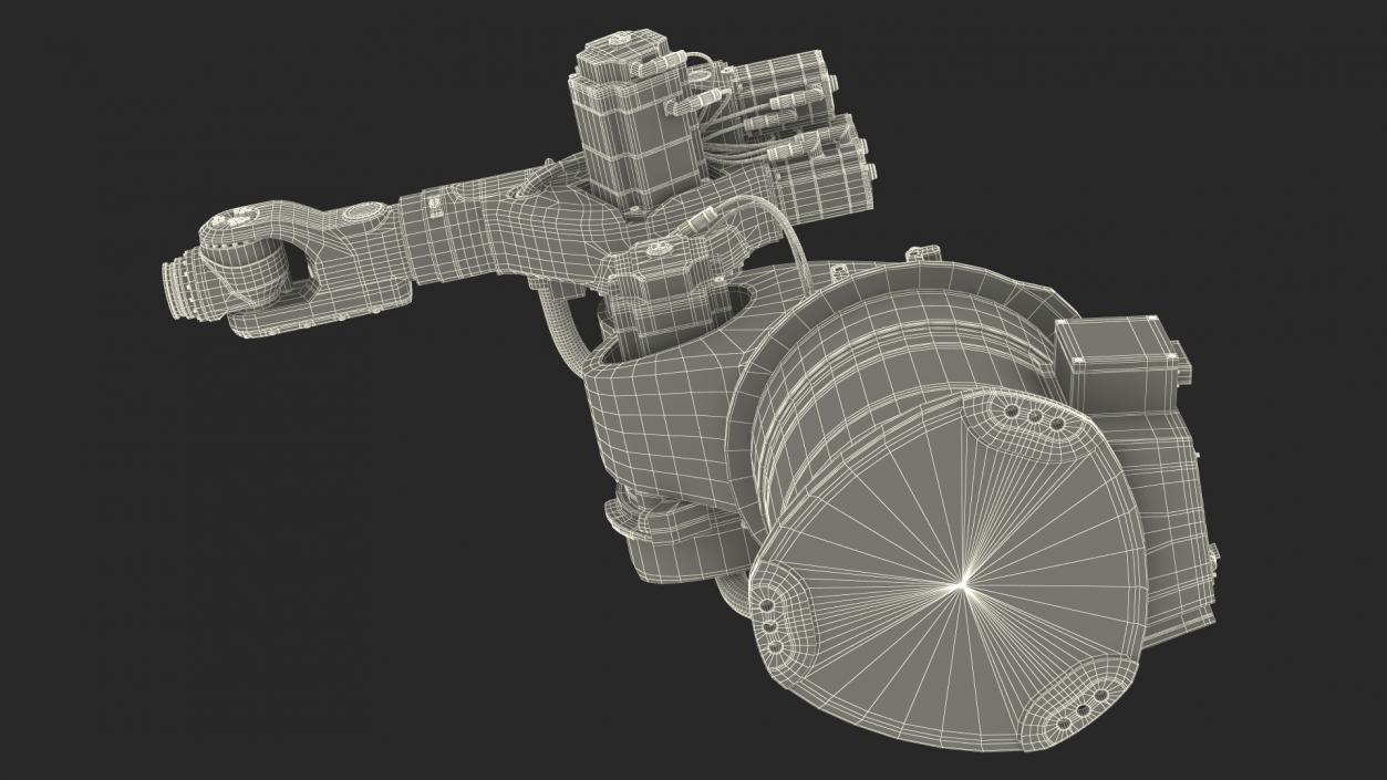 3D Kuka Industrial Robot Arm KR 30-3 model