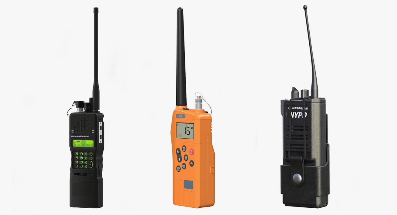 3D model Two-Way Radios Collection