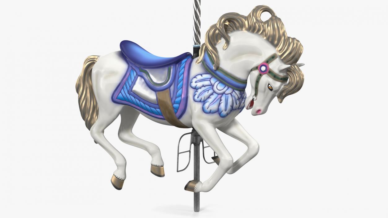 3D Carousel Horses Collection