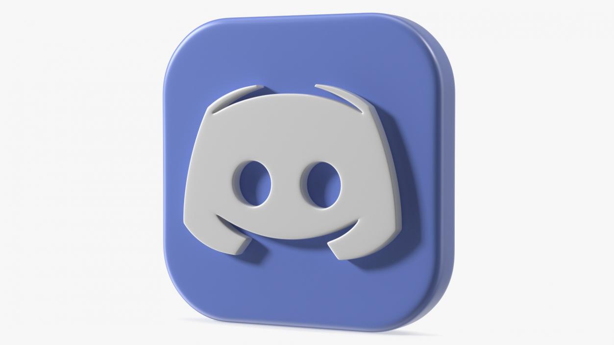 Discord Icon 2 3D model