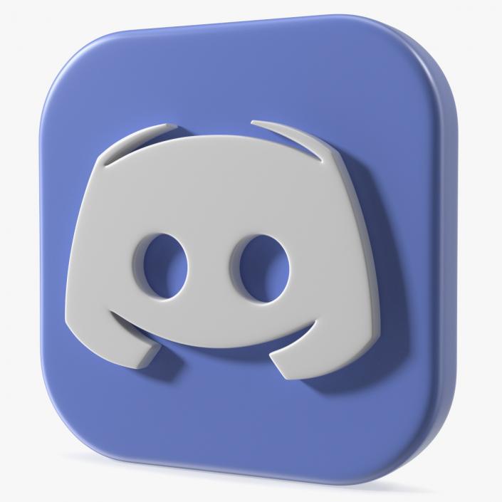 Discord Icon 2 3D model