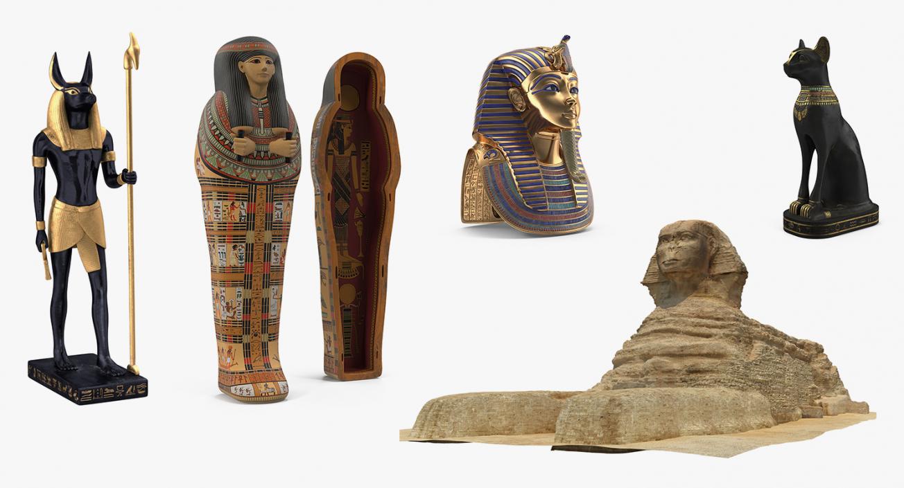 3D Egypt Collection 3 model