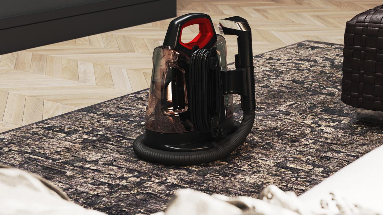 3D Portable Carpet Cleaner model