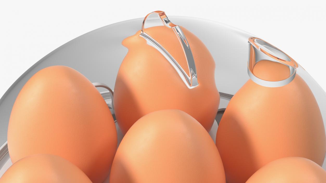 Incubator With Eggs 3D model