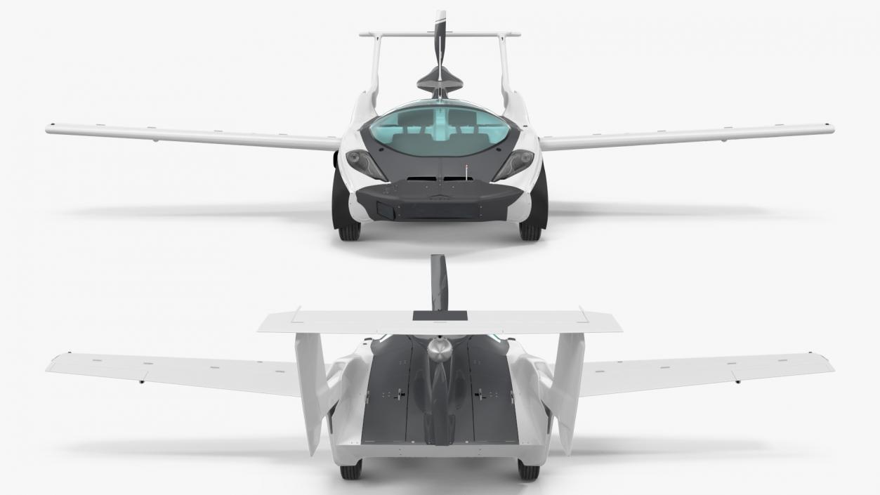 3D model AirCar Fly