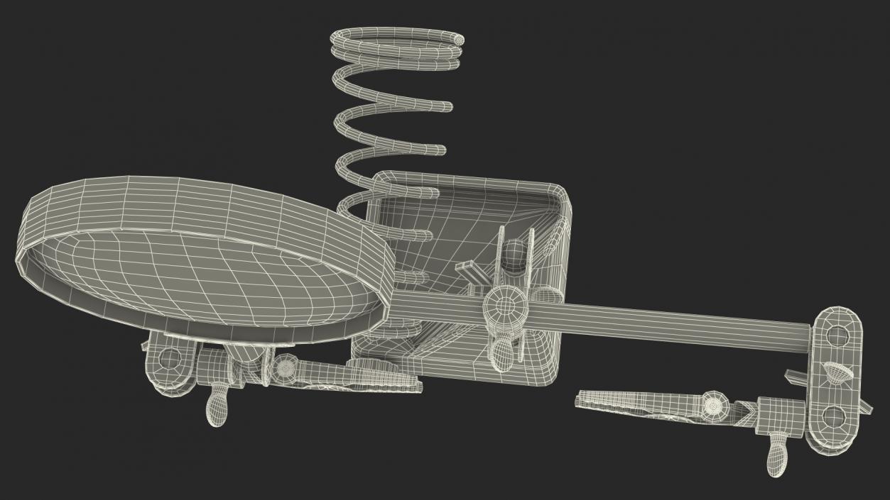 3D Helping Hands with Magnifier and Soldering Iron Stand model