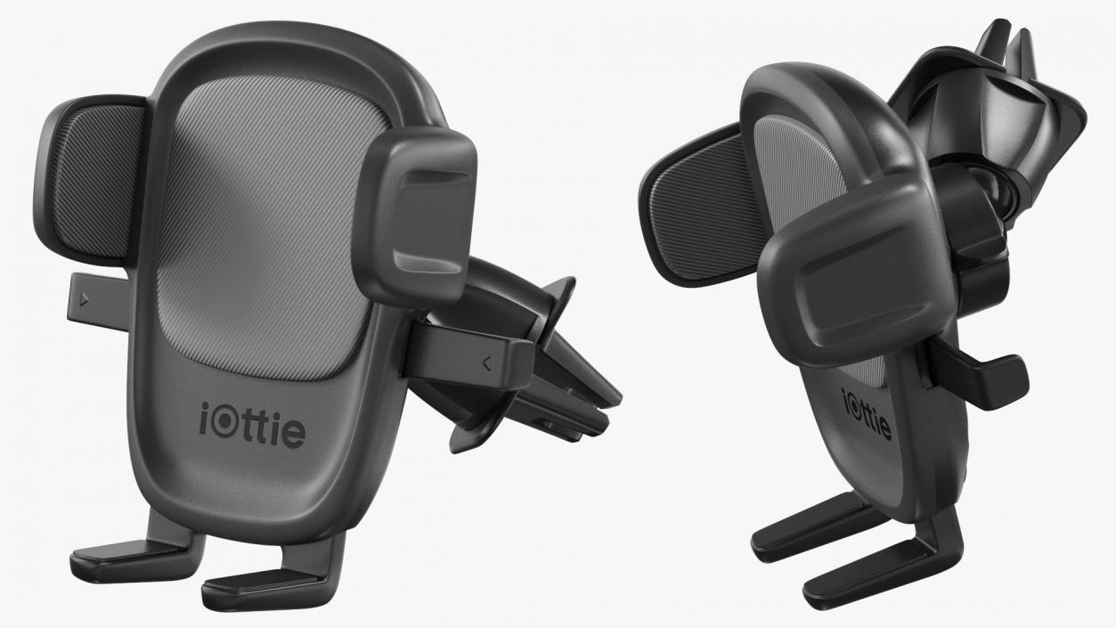 3D iOttie Easy One Touch 5 Air Vent Car Phone Holder Rigged