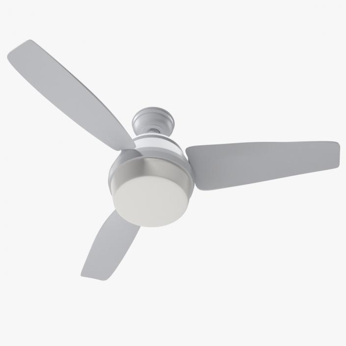 3-Blade Ceiling Fan 3D model