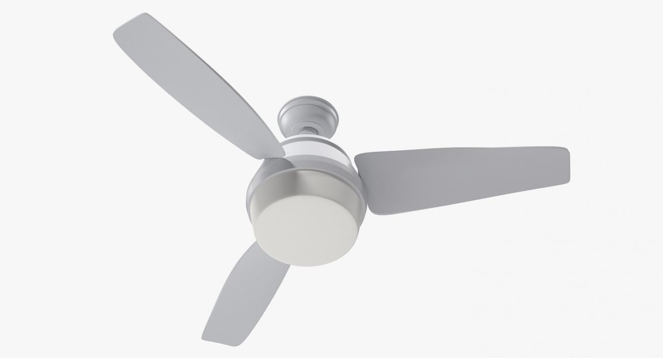 3-Blade Ceiling Fan 3D model