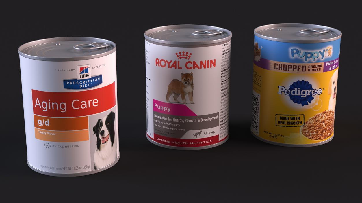 3D model Canned Dog Food