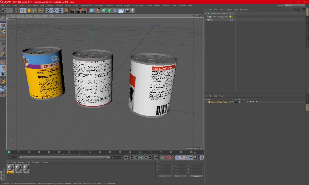 3D model Canned Dog Food