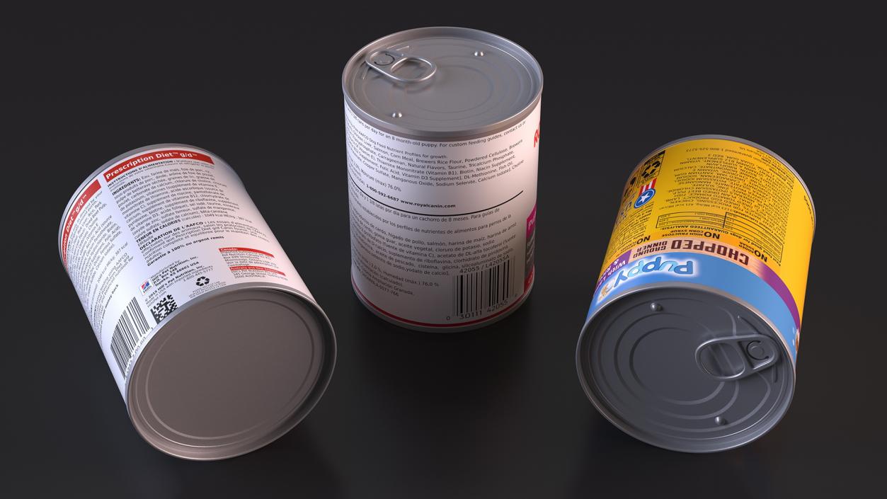 3D model Canned Dog Food