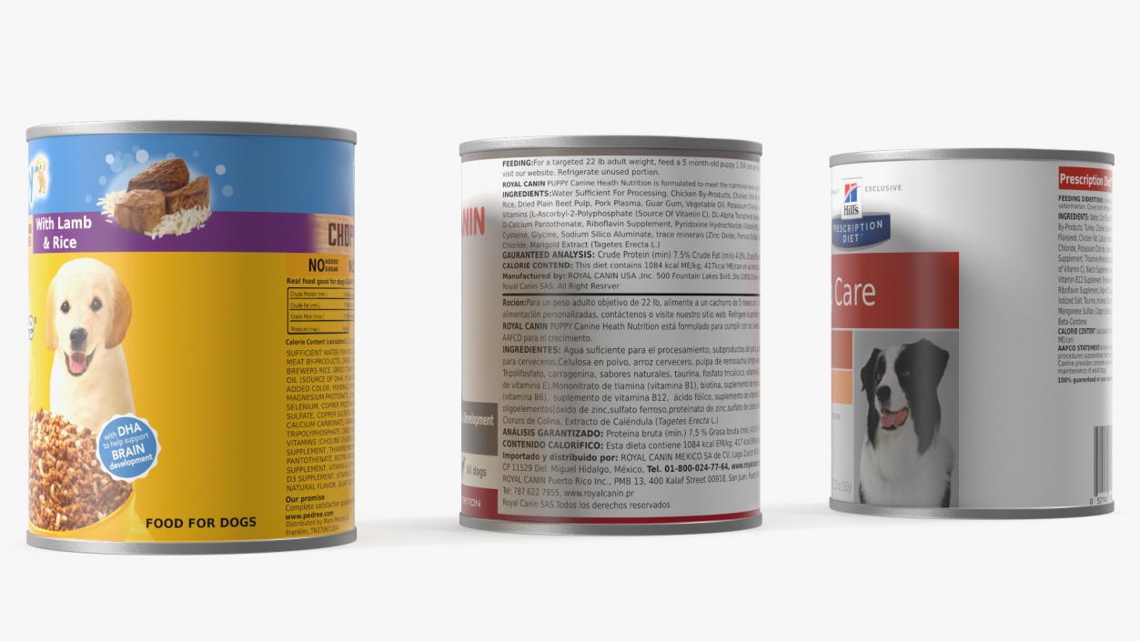 3D model Canned Dog Food