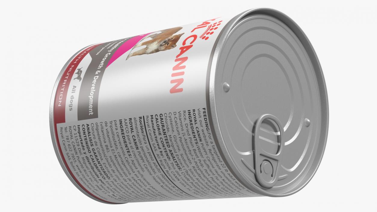 3D model Canned Dog Food