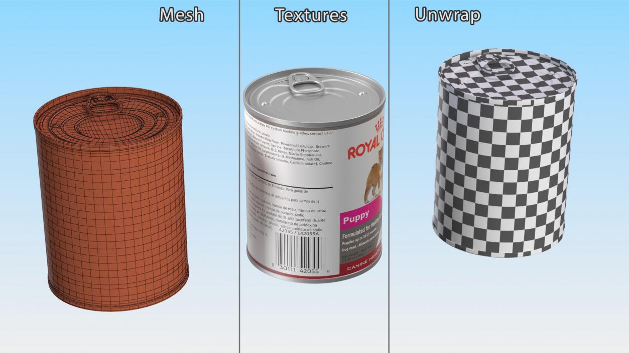 3D model Canned Dog Food