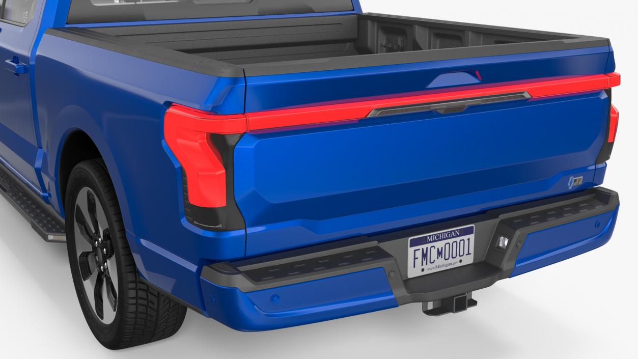 Electric Pickup Truck Light 3D