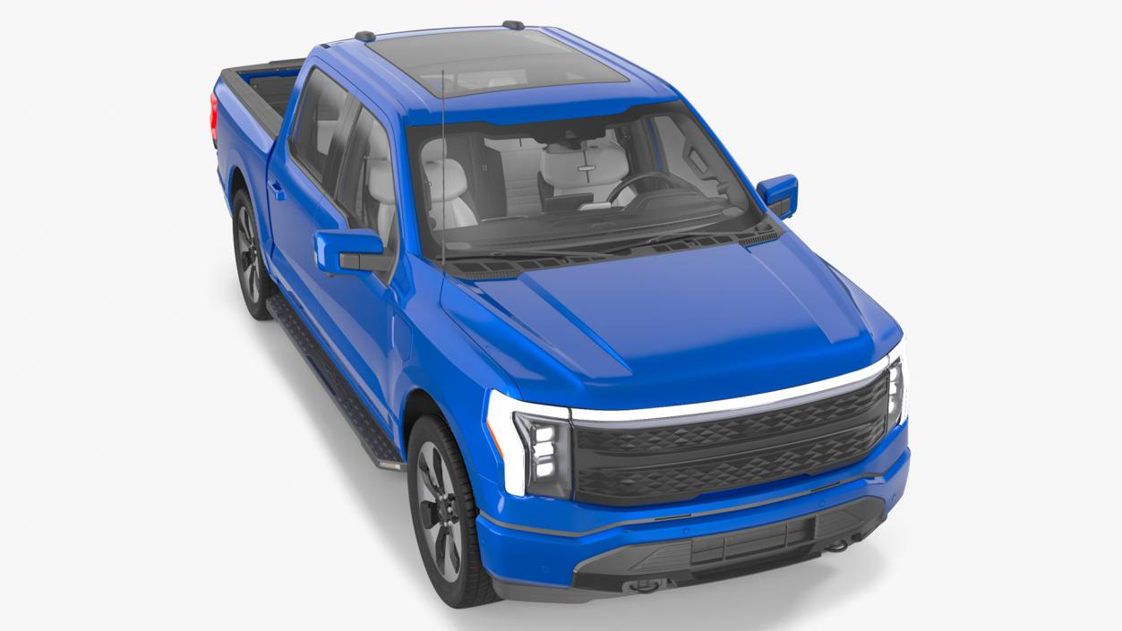 Electric Pickup Truck Light 3D