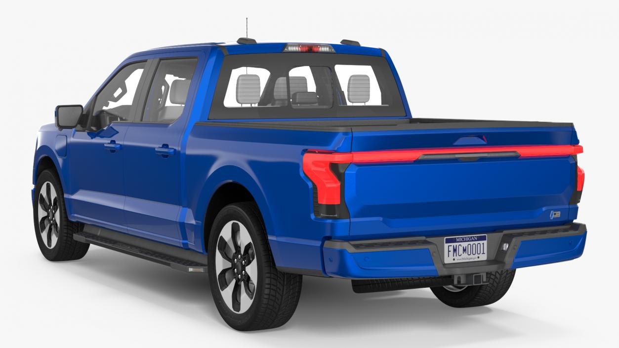 Electric Pickup Truck Light 3D