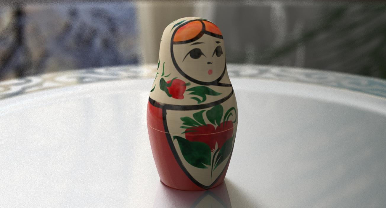 3D model Russian Nesting Doll