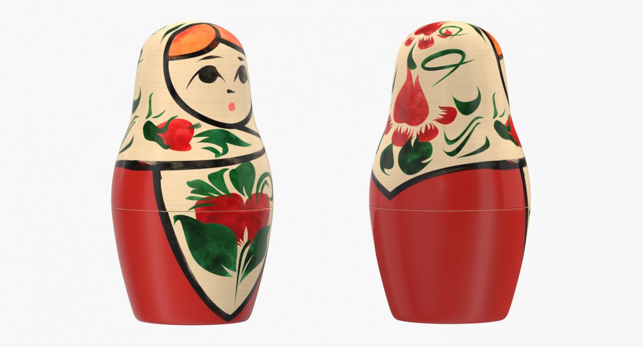 3D model Russian Nesting Doll