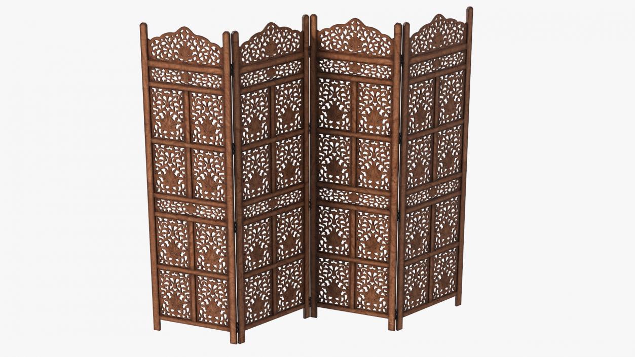 Folding Room Dividers Collection 2 3D model