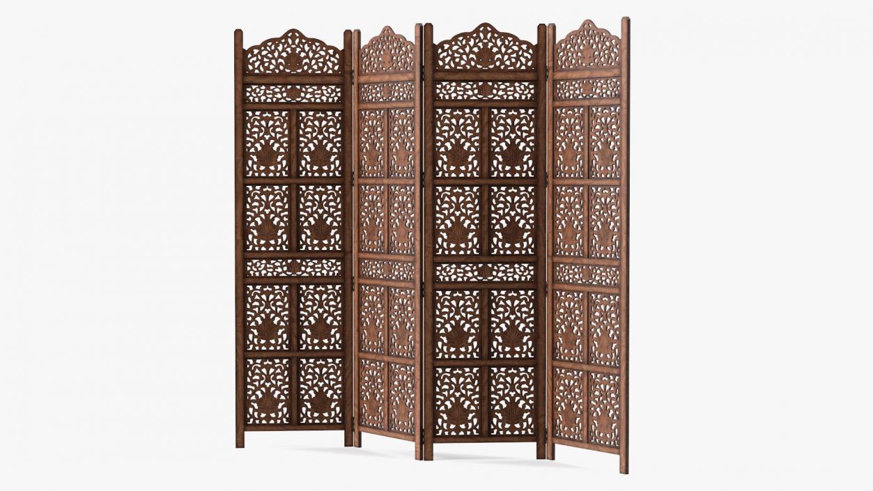 Folding Room Dividers Collection 2 3D model